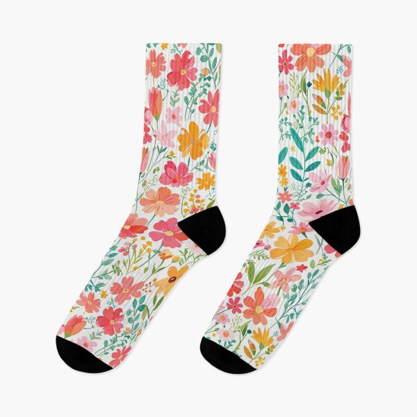 Item preview, Colorful Simple Flowers designed and sold by CoolPixels.