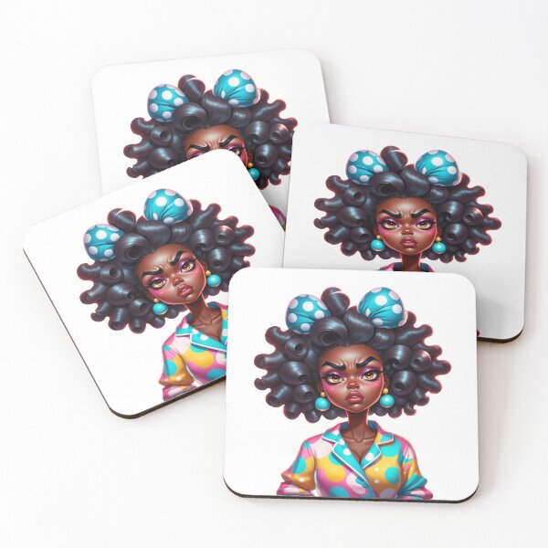 Item preview, Try Me and See – Moody Afro Queen Energy designed and sold by Lulunza.