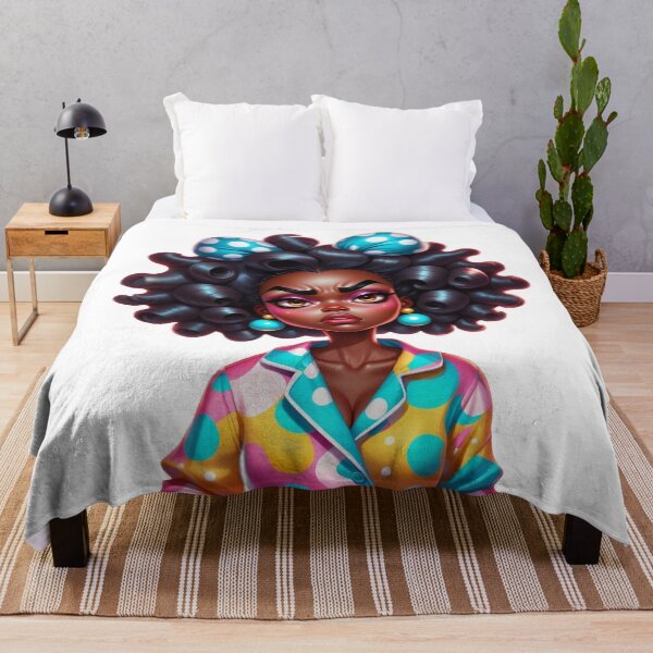 Item preview, Try Me and See – Moody Afro Queen Energy designed and sold by Lulunza.