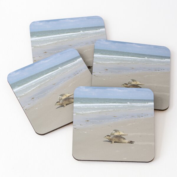 Item preview, Seals at the beach designed and sold by Marije Kouyzer.
