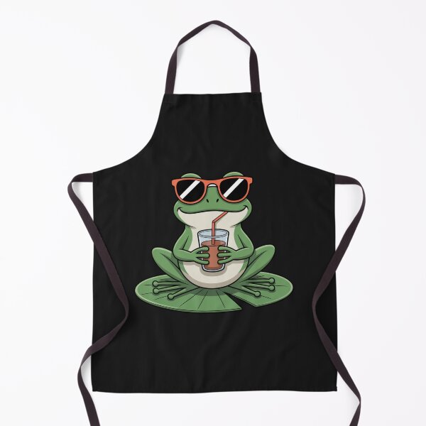 Item preview, Cool Frog – Funny Chill Kawaii Cartoon Design designed and sold by ColorSplash123.