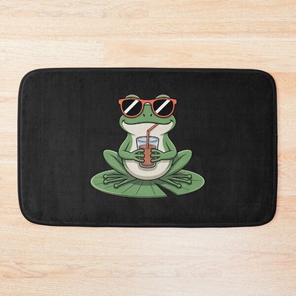 Item preview, Cool Frog – Funny Chill Kawaii Cartoon Design designed and sold by ColorSplash123.