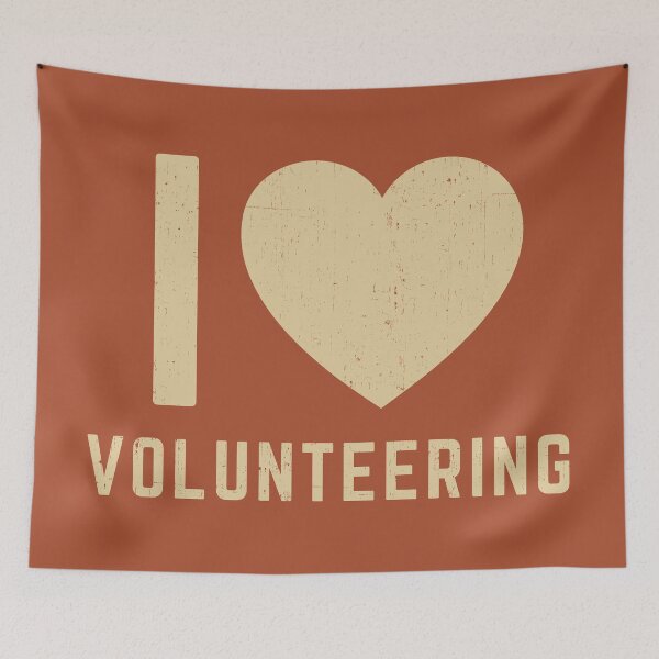 Item preview, I Love Volunteering designed and sold by Anniko Art Studio.