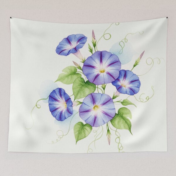 Item preview, Morning glory flowers designed and sold by Design4uStudio.