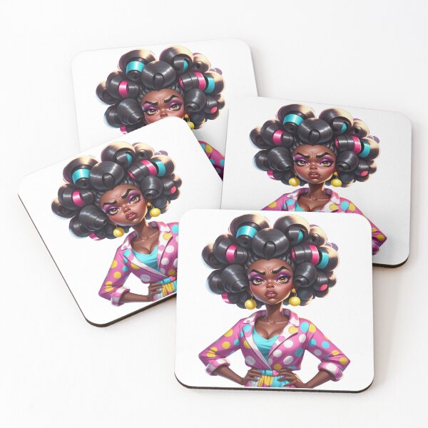 Item preview, Try Me and See – Moody Afro Queen Energy designed and sold by Lulunza.