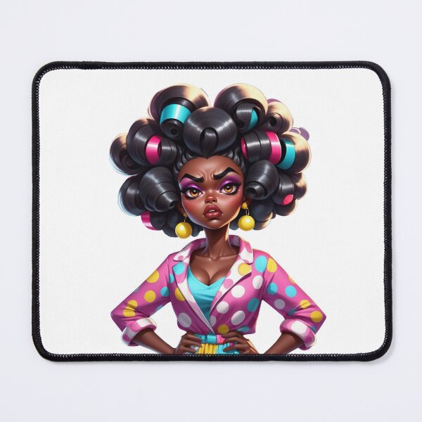 Item preview, Try Me and See – Moody Afro Queen Energy designed and sold by Lulunza.
