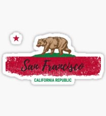 San Francisco California Sticker