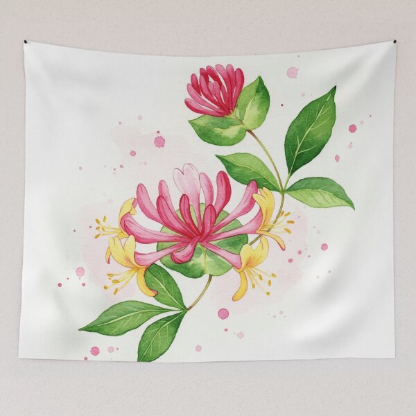 Item preview, Honeysuckle flower designed and sold by Design4uStudio.
