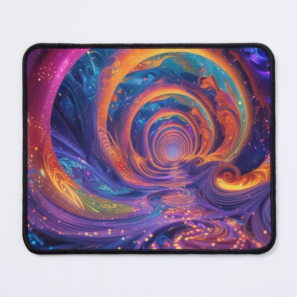 Item preview, abstract fantasy world colorful background wallpaper designed and sold by evanurozi.