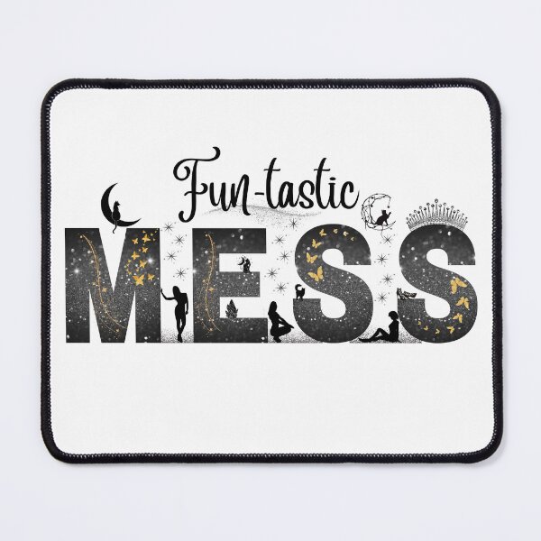 Item preview, Fun-tastic Mess Black – The Midnight Mess designed and sold by PixelByHajni.