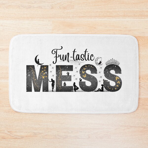 Item preview, Fun-tastic Mess Black – The Midnight Mess designed and sold by PixelByHajni.