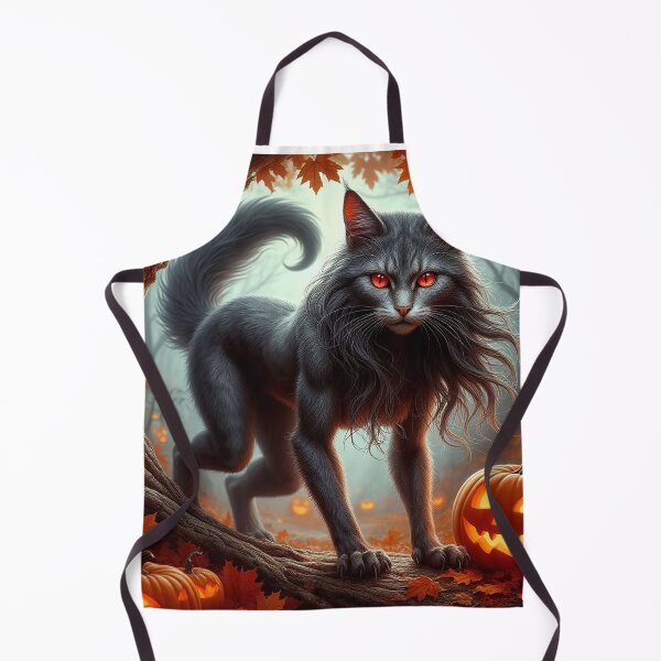 Item preview, Demon Cat – Halloween Dark Fantasy Creature designed and sold by AmetistLight.