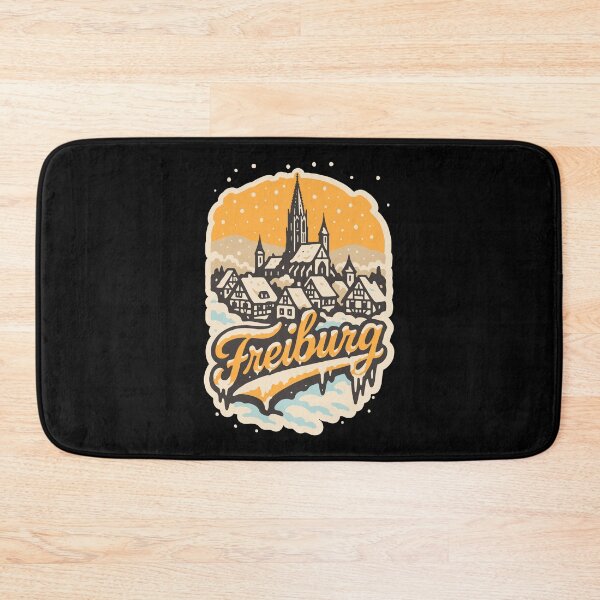 Item preview, Snowy Freiburg Townscape   designed and sold by Boogosh.