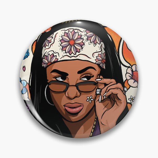Item preview, Iconic Aaliyah Tribute: Timeless R&B Legend  designed and sold by GoshornMo.
