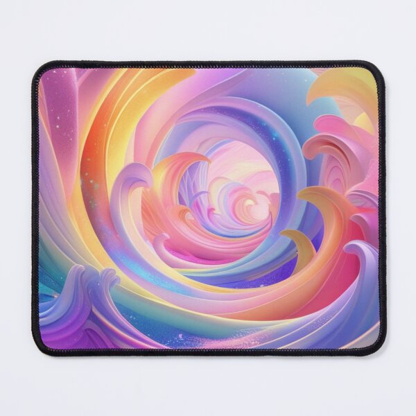 Item preview, abstract fantasy world colorful background wallpaper designed and sold by evanurozi.