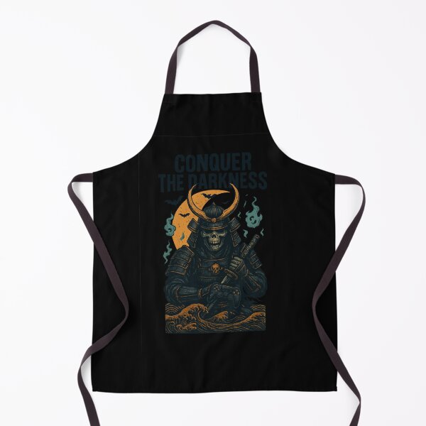 Item preview, Conquer the Darkness – Japanese Samurai Halloween Warrior designed and sold by Diwakar-Designs.