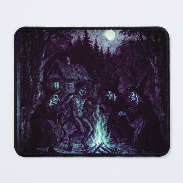 Item preview, Witches dance with the devil (dark version) designed and sold by Palatinasart.