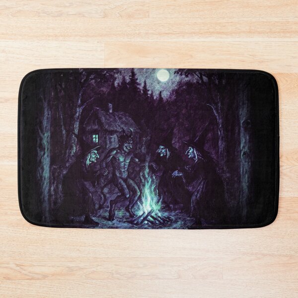 Item preview, Witches dance with the devil (dark version) designed and sold by Palatinasart.