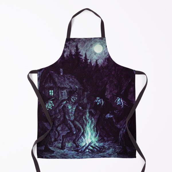Item preview, Witches dance with the devil (dark version) designed and sold by Palatinasart.