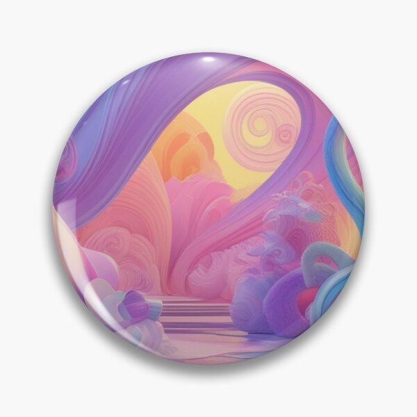 Item preview, abstract fantasy world colorful background wallpaper designed and sold by evanurozi.