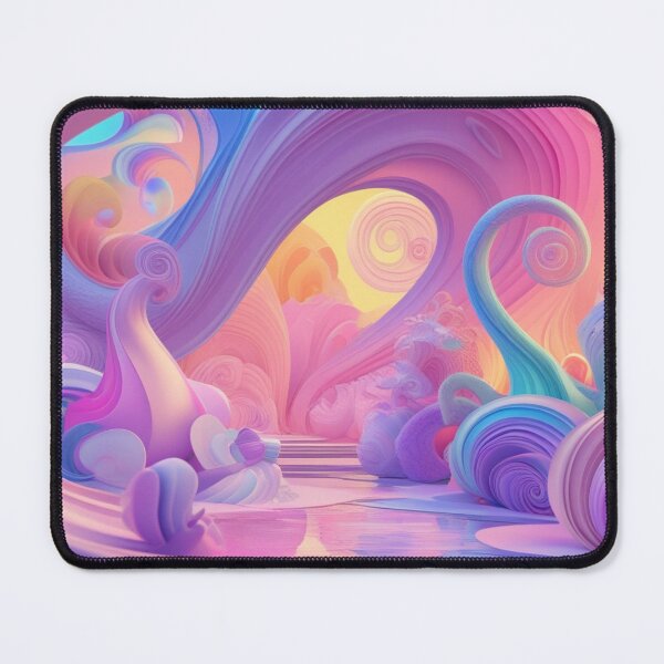 Item preview, abstract fantasy world colorful background wallpaper designed and sold by evanurozi.
