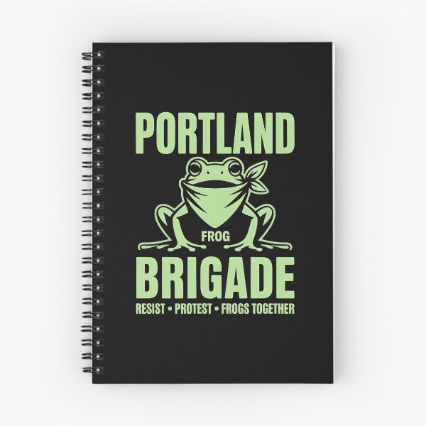 Item preview, Portland Frog Brigade - This design is for everyone who believes in unity, creative resistance, and the power of peaceful protest. designed and sold by ZyziowskyArt.