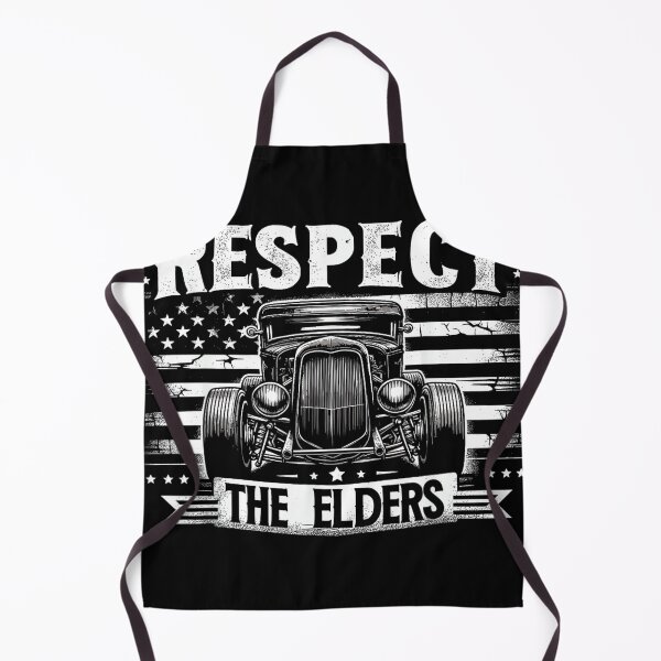Item preview, Hot Rod Grandpa, Respect The Elders, Patriotic Rat Rod Car designed and sold by MarkVHulings.