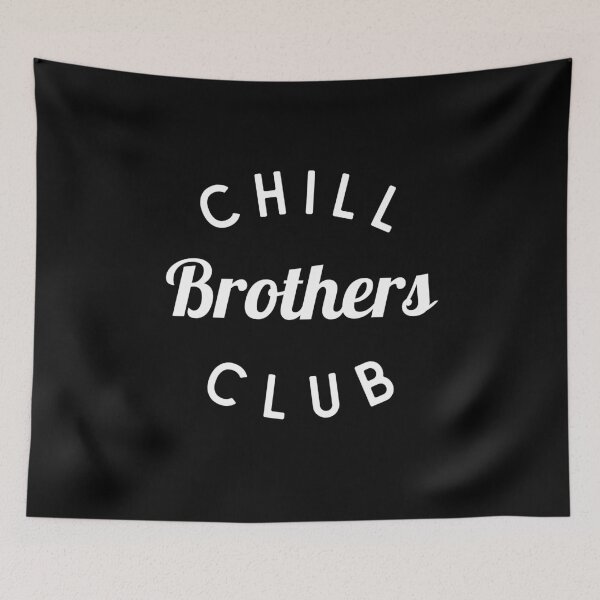 Item preview, Chill Brothers Club Shirt, Funny Brother Shirt designed and sold by Sleepy Cat Design.