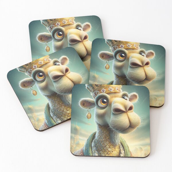 Item preview, Majestic Camel King with a Royal Crown and Robes designed and sold by Artessie.