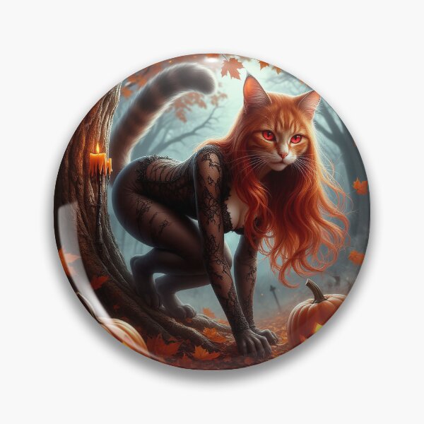 Item preview, Red Catgirl – Halloween Fantasy Seduction designed and sold by AmetistLight.
