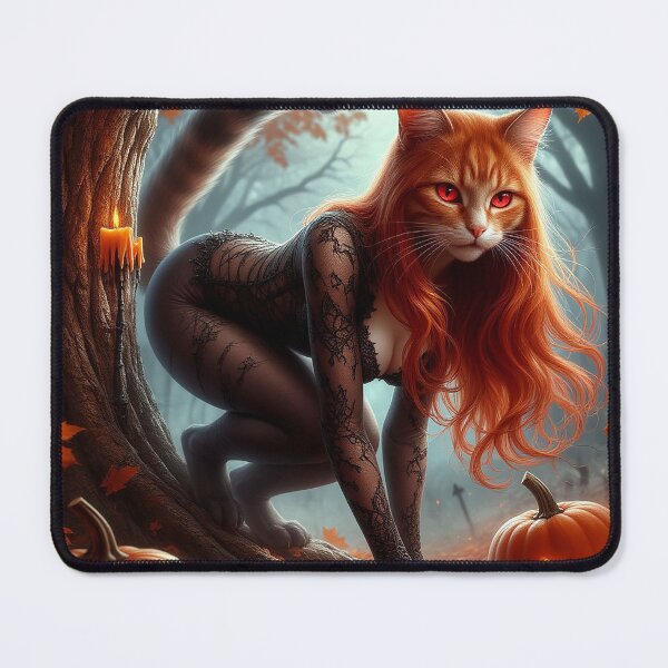 Item preview, Red Catgirl – Halloween Fantasy Seduction designed and sold by AmetistLight.