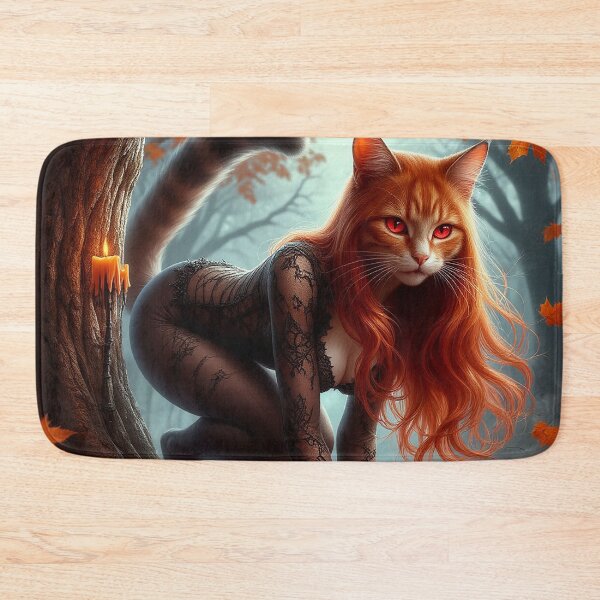 Item preview, Red Catgirl – Halloween Fantasy Seduction designed and sold by AmetistLight.