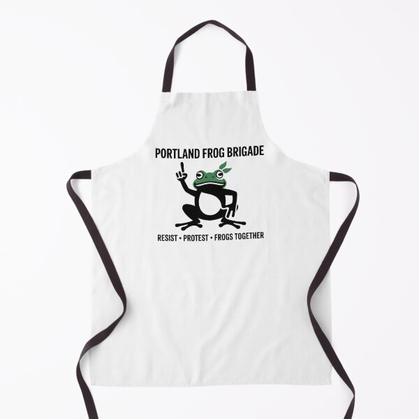 Item preview, Portland Frog Brigade - This design is for everyone who believes in unity, creative resistance, and the power of peaceful protest. designed and sold by ZyziowskyArt.