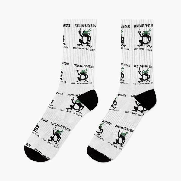 Artikelvorschau, Portland Frog Brigade – Dieses Design ist für alle, die an Einheit, kreativen Widerstand und die Kraft friedlichen Protests glauben. entworfen und verkauft von ZyziowskyArt.