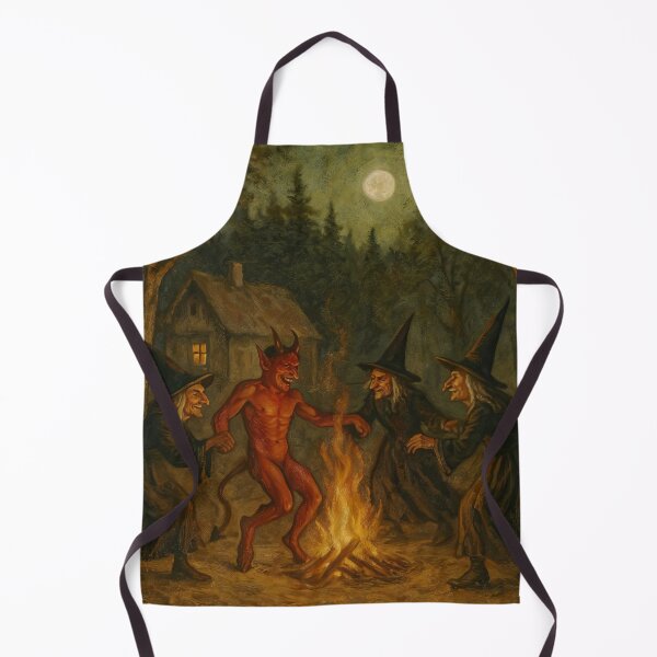 Item preview, Witches dance with the devil designed and sold by Palatinasart.