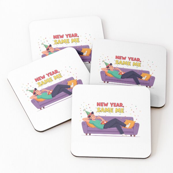 Item preview, New Year, Same Me – Funny Lazy Resolution  designed and sold by FelixnRobinus.