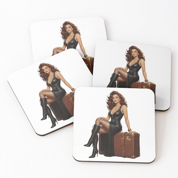 Item preview, "Retro Glamour: Charm and Audacity of Pin-Ups” designed and sold by CHRIST5000.