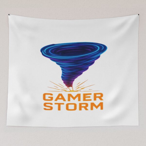 Item preview, Gamer Storm — Power of Play designed and sold by GlowAIDesigns.