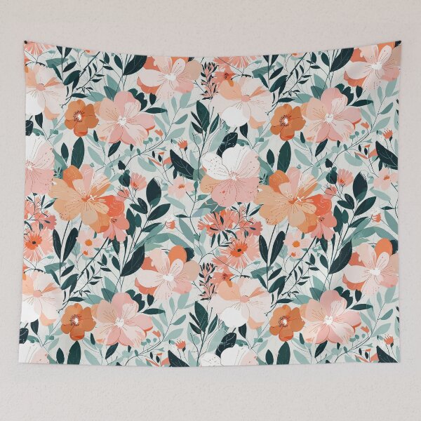 Item preview, Abstract Flowers designed and sold by CoolPixels.