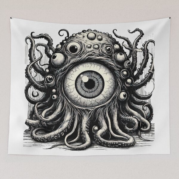 Item preview, Creepy Alien on Halloween designed and sold by Saint Arts Studio.