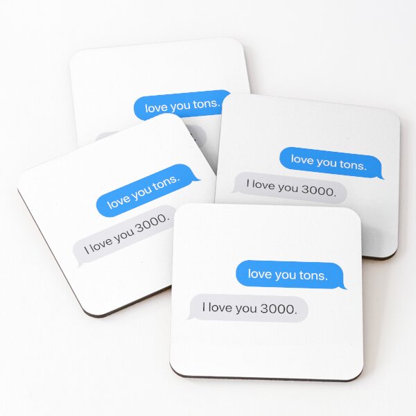 Item preview, Ironman quote - I love you 3000 designed and sold by goal-getter.