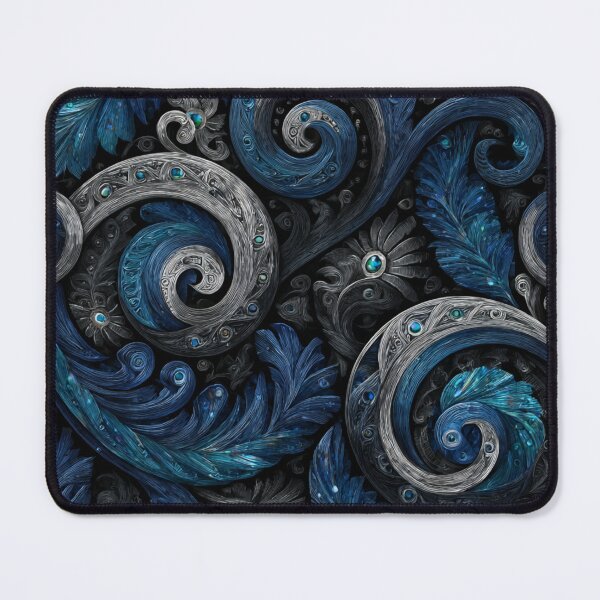 Item preview, New Zealand Māori Paua Pattern Koru Design 571 designed and sold by GrinGalore.