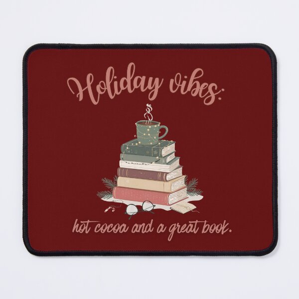 Item preview, Holiday vibes: hot cocoa and a great book. designed and sold by Newprojectart.