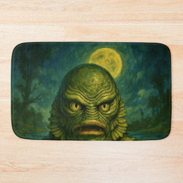 Item preview, Black Lagoon Terror – Vintage Creature Poster designed and sold by Art's Diner.
