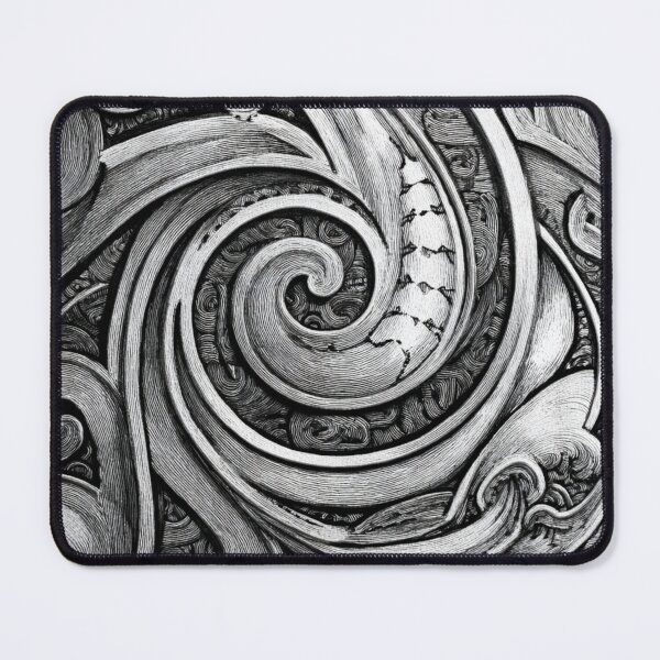 Item preview, New Zealand Māori Paua Pattern Koru Design 567 designed and sold by GrinGalore.