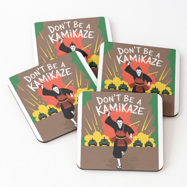 Item preview, Don’t Be a Kamikaze - smart choice saves your live designed and sold by AndrewYoko.