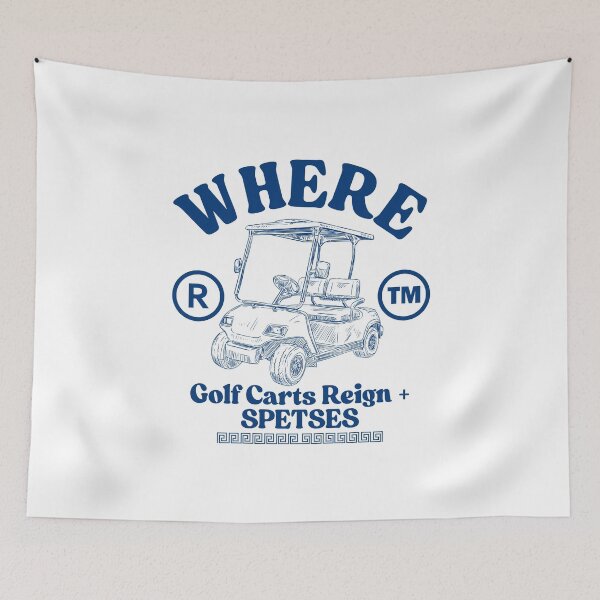Item preview, Where golf carts reign + Spetses (Spetses Greece) designed and sold by Peerless-Prime.