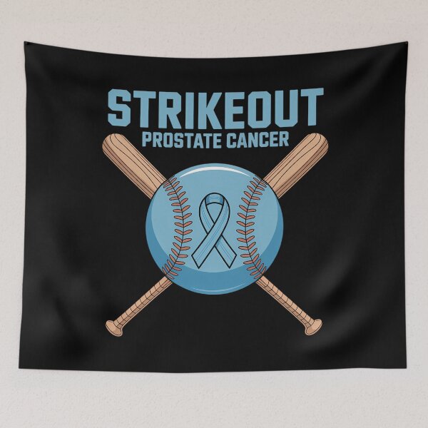 Item preview, Baseball Prostate Cancer Awareness designed and sold by Turbotine.