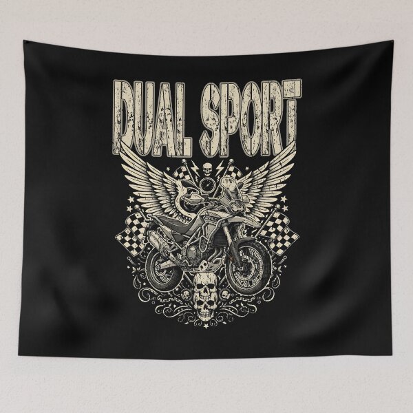 Item preview, DUAL SPORT motorcycle riders and fanatics who love their trail adventures. designed and sold by Jt41.