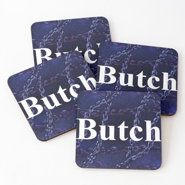 Item preview, Butch chains designed and sold by Queer Media Archive.